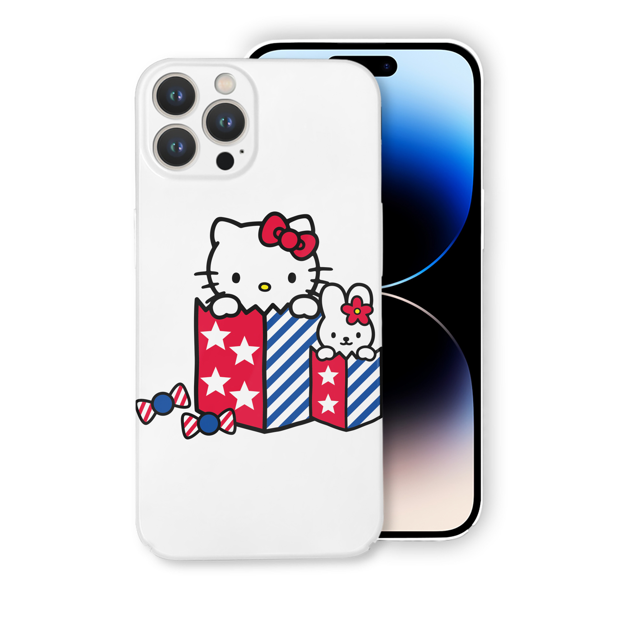 （画像用） Hello Kitty ハローキティ 【iPhone 14シリーズ対応】ハードケース